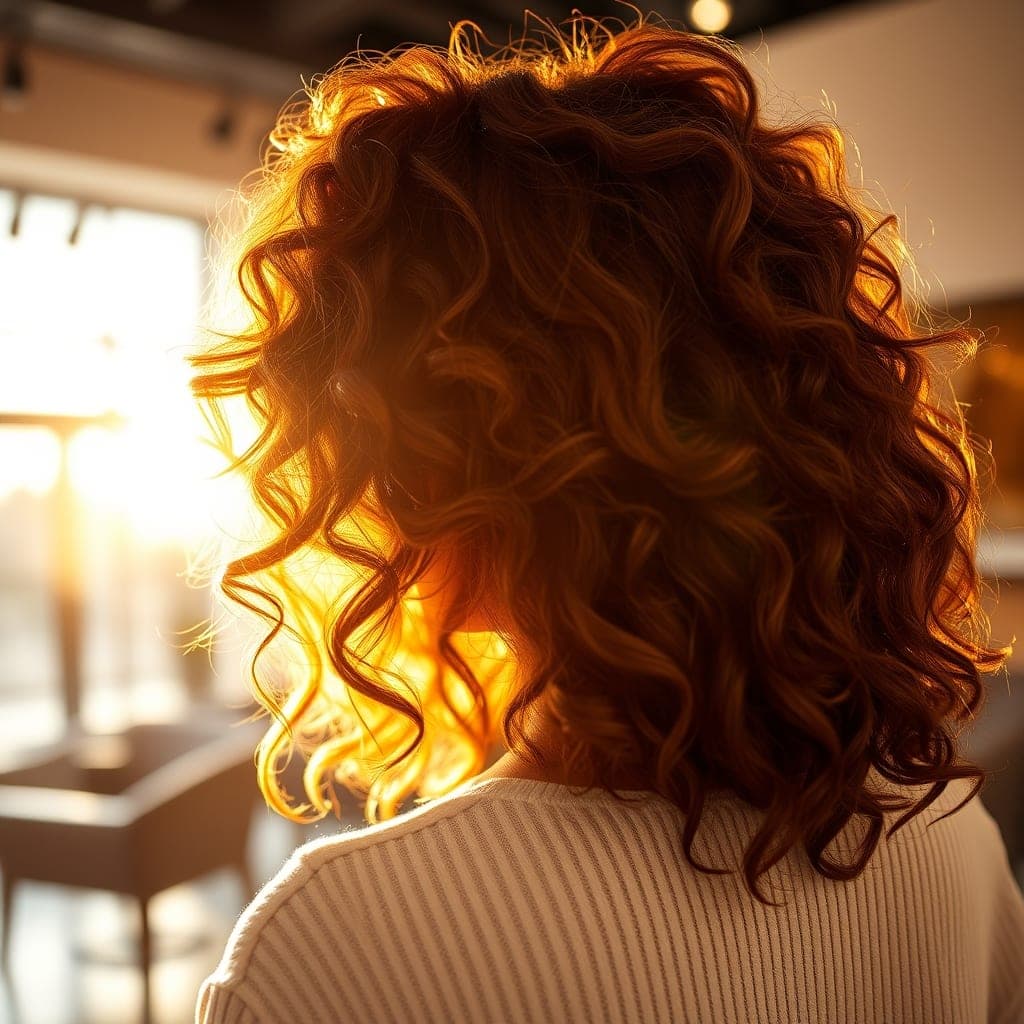 Cabelo natural em transição capilar
