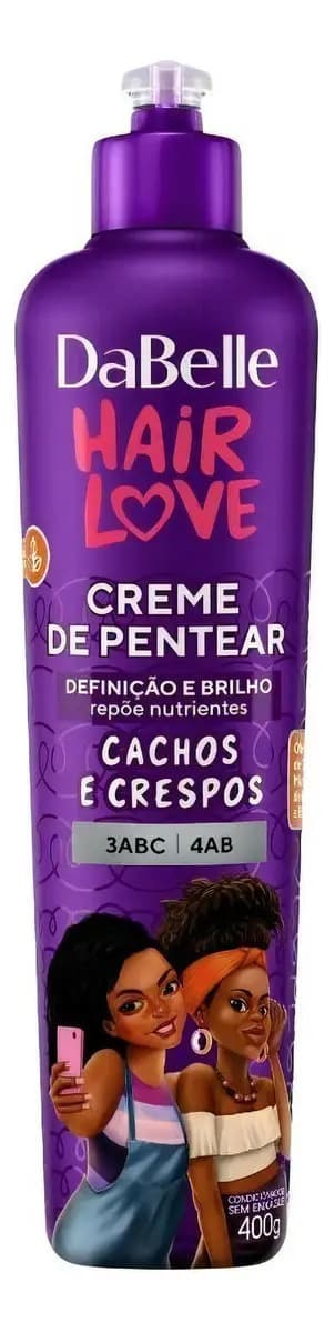 Creme Cachos e Crespos Hair Love 400g