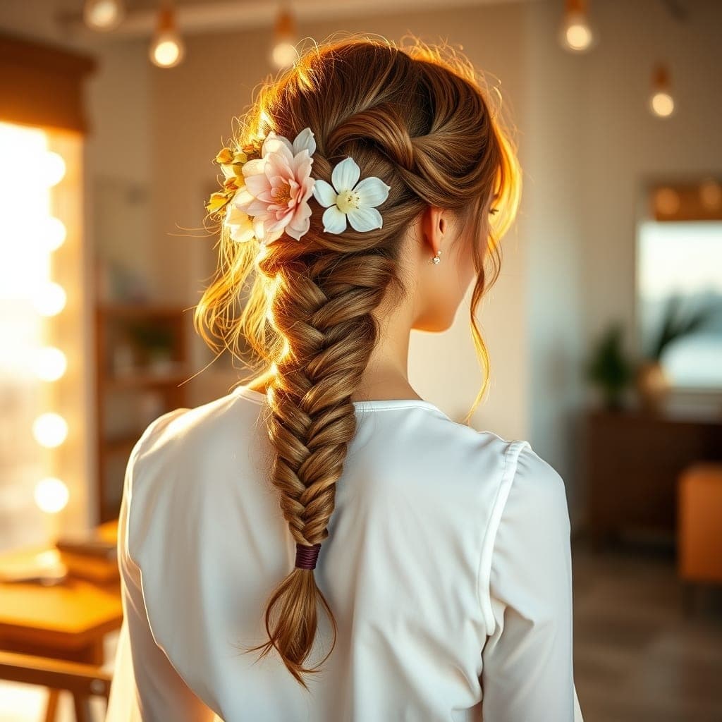 Penteado para casamento na praia, Ilha de Itaparica